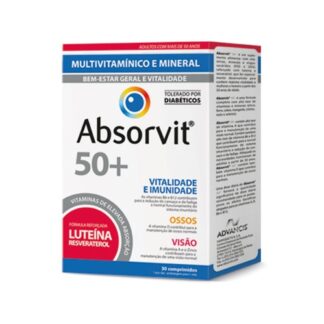 Absorvit Vitaminas 50+ 30 Comprimidos