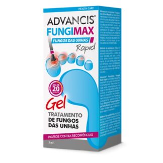 Advancis Fungimax Fungos das Unhas Rapid apresenta componentes únicos e inovadores que funcionam em conjunto para tratar e prevenir o desenvolvimento de fungos. A combinação de componentes