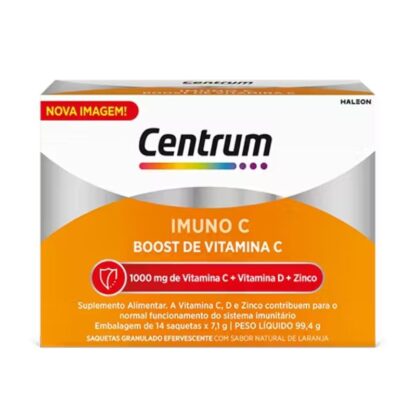 A Pharmascalabis apresenta com entusiasmo o Centrum Imuno-C, um suplemento alimentar inovador que combina altas doses de Vitamina C e Vitamina D, essenciais para o bom funcionamento do sistema imunitário. 