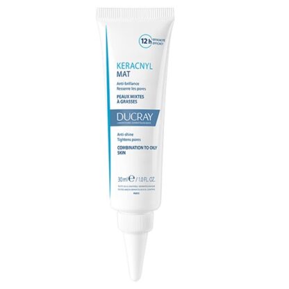Ducray Keracnyl Creme Matificante 30ml, cuidado diário para a pele mista a oleosa
