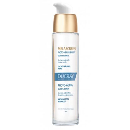 Ducray Melascreen Sérum Foto-Envelhecimento 30ml, Envelhecimento cutâneo ligado ao sol: associação de manchas castanhas, rugas e perda de firmeza da pele