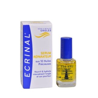 Ecrinal Sérum Reparador 10 Óleos Preciosos 10ml, Sérum Reparador com 10 óleos preciosos ECRINAL® hidrata, nutre e fortifica a unha e o seu contorno, devolvendo-lhe um aspeto limpo e cuidado