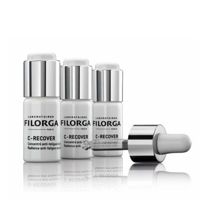 Filorga C-Recover Concentrado Anti Fadiga e Luminosidade 3x10ml, o sérum com vitamina C pura ultraconcentrada (8%). De tal forma que permite um efeito potenciador da luminosidade revigorante.