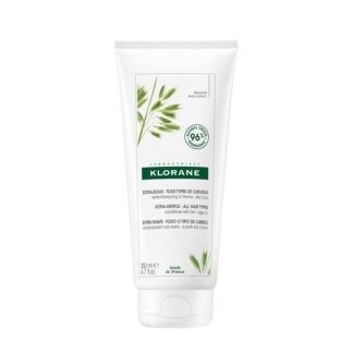 Klorane Aveia Bálsamo Após Champô 200ml, Este condicionador natural, com aveia obtida a partir de agricultura biológica