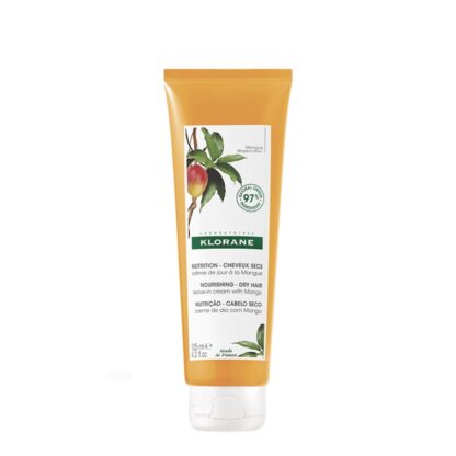 Klorane Manga Creme Dia 125ml, proteger o cabelo da secura ou como cuidado de finalização para um efeito acetinado.