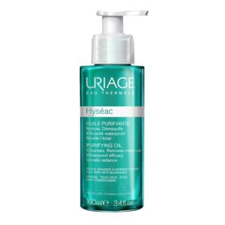Uriage Hyséac Óleo Purificante 100ml, o primeiro passo essencial para uma pele suave e purificada. O Óleo purificante limpa, remove a maquilhagem e elimina as impurezas. Sem efeito colante, deixa a pele fresca e perfeitamente limpa.