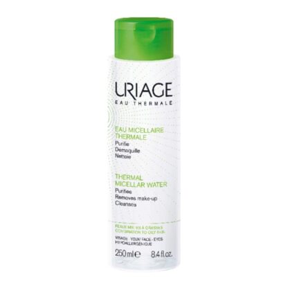 Uriage Água Termal Micelar Pele Mista a Oleosa 250ml, a Água Termal Micelar é ideal para remover a maquilhagem de todos os tipos de pele
