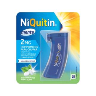 NiQuitin Menta 2 mg x 20 Comprimidos Chupar