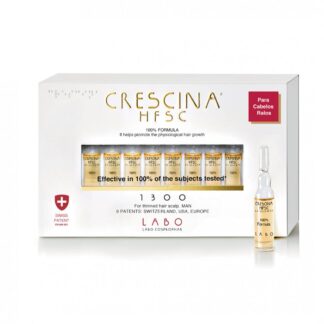 Crescina HFSC 100% - 1300 Homem 10 ampolas