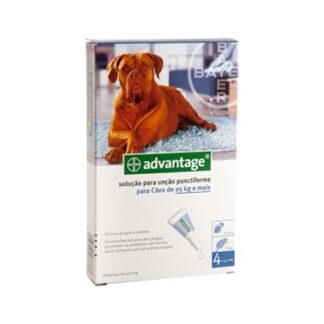 Advantage 400 Cão  25Kg - 4 Pipetas - Bayer