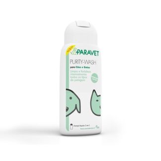 PARAVET PURITY-WASH (CÃO E GATO) 100ml