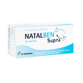 Natalben Supra é um suplemento alimentar desenvolvido para ajudar a compensar as necessidades nutricionais aumentadas durante a gravidez