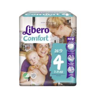 Libero Comfort 4 Fraldas 7-11kg 26 Unidade