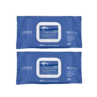 Uriage Bebé 1er Toalhetes 2x70 Unidades