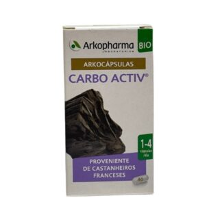 Arkocápsulas Carbo Activ BIO 40 Cápsulas