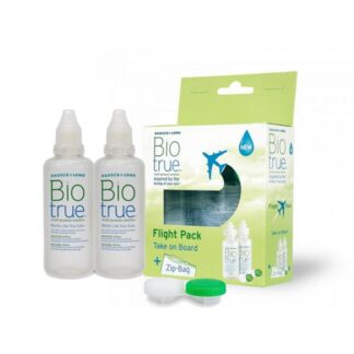 BioTrue Filght Pack Liquido para Lentes