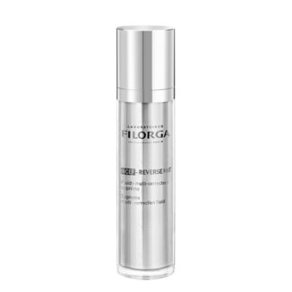 Filorga NCEF-Reverse Fluído Anti Envelhecimento Celular 50ml, regenerador altamente concentrado em NCEF. De tal forma que permite uma ação multi-correção. Tais como: rugas, firmeza, homogeneidade, luminosidade, poros.