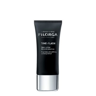 Filorga Time Flash Primer Ativo Alisador Express 30ml, o primer de alisamento de dupla ação (imediata e de longa duração) com o propósito de alisar as rugas e refinar a textura da pele.