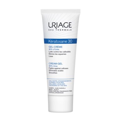 Uriage Keratosane 30 Gel Creme Anti-Calosidades 40ml, gel creme de elevada tolerância que permite à pele reencontrar o seu aspeto liso, macio, suave e sem rugosidades.