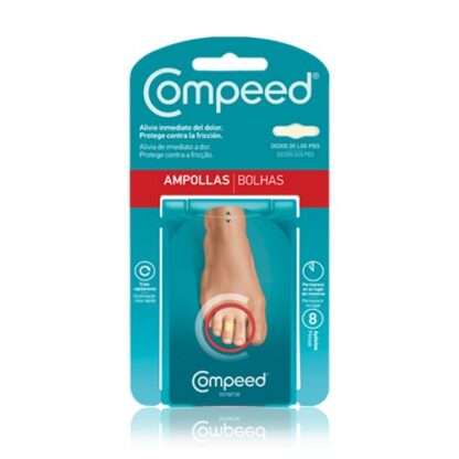 COMPEED Pensos Bolhas Dedos dos Pés 8 Pensos