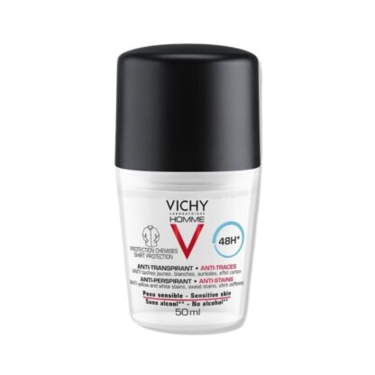 Vichy Homme Desodorizante Antimanchas Antitranspirante 48H 50ml
