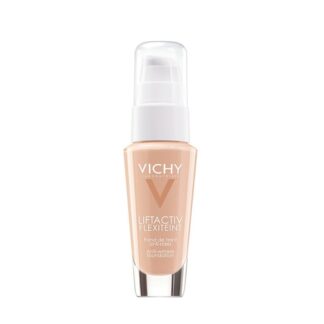 Vichy Liftactiv Flexiteint Base Antirrugas (45) 30ml, a base lifting sem efeito de brilho.
