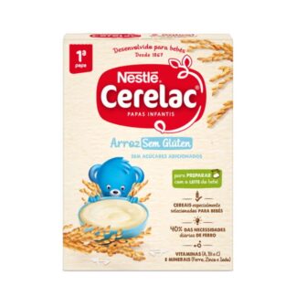Nestlé Cerelac 1 Papa Arroz 250g – Sem Glúten