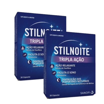 StilNoite Duo Pack Tripla Ação 2x30 Cápsulas