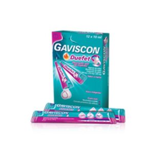 Gaviscon Duefet 12 Saquetas