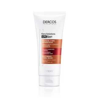 Vichy Dercos Technique Máscara Kera-Solutions 200 ml, a Máscara 2min. Reconstituinte Kera-Solution