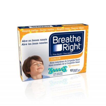 Breathe Right Tiras Nasais Júnior 10 Tiras
