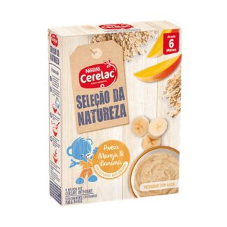 Nestlé Cerelac Cereais Integrais Aveia Manga Banana 240gr