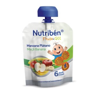 Nutribén Fruta & Go! Maçã e Banana 90gr