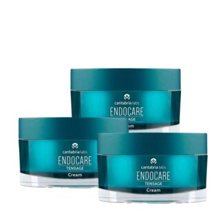 Endocare Pack Creme Tensor Regenerador 3x50ml, creme ligeiro, de textura rica e aveludada, formulado com 6% de SCA®,