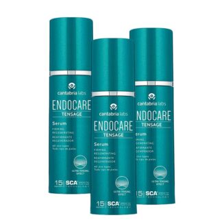 Endocare Tensor Sérum Refirmante 3x30ml - Leve3 Pague2, soro nutrireparador, de efeito tensor, formulado com 15% de SCA®