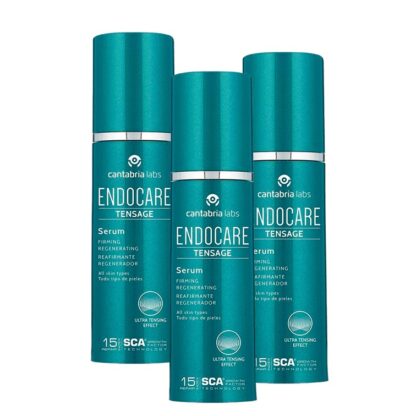 Endocare Tensor Sérum Refirmante 3x30ml - Leve3 Pague2, soro nutrireparador, de efeito tensor, formulado com 15% de SCA®