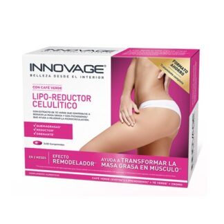 Innovage Lipo Redutor Celulítico 30 Comprimidos, a celulite... é produzida por uma rede de modificações do tecido conjuntivo, tecido adiposo e microcirculação, o que resulta numa aparência áspera da pele, um aspeto semelhante