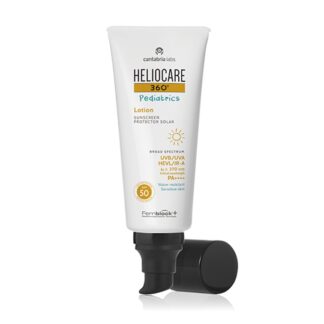 Heliocare 360º Pediatrics Lotion SPF50 200ml, fotoimunoproteção alta num formato que permite una dosificação adequada e facilita a sua aplicação