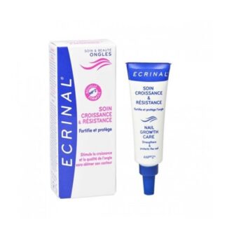 Ecrinal Creme Cuidado Crescimento e Resistência 10ml unhas favorece o crescimento natural, a flexibilidade e a resistência das unhas, protegendo-as face às agressões externas.