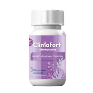 ClimaFort® é o suplemento alimentar ideal para as mulheres que procuram aliviar os sintomas da menopausa de forma natural, preservando a sua feminilidade e qualidade de vida