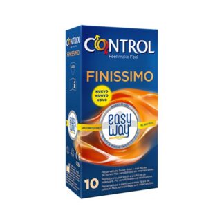 Control Finíssimo Easy Way 10 Preservativos é projetado para quem procura o máximo de sensações e de espontaneidade nos momentos de prazer. Um preservativo fino, com uma espessura reduzida em relação aos modelos normais, ainda mais confortável de usar graças à fita delicada que permite desenrolá-lo num único gesto e indica a direção certa de colocação