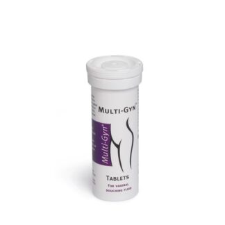 Multi-Gyn 10 Pastilhas que criam um líquido de duche natural e suave para uma ótima higiene vaginal.