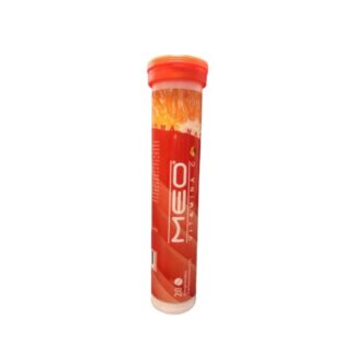 Meo Vitamina C 1000mg - 20 comprimidos Efervescentes ajuda certamente a aumentar as resistências e a reforçar as defesas do organismo. Também indicado em situações de carência de vitamina C e como adjuvante nos estados gripais e cansaço.A Vitamina C tem um papel importante no sistema imunitário e promove a absorção do ferro.