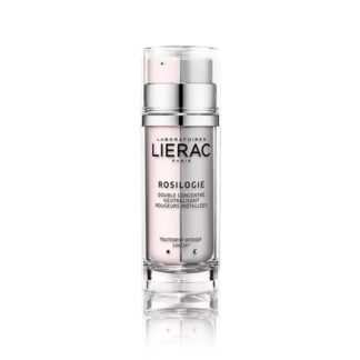 Lierac Rosilogie Duplo Concentrado Vermelhidões 30 ml, o cuidado intensivo neutralizante 24H/24 que corrige as vermelhidões instaladas.