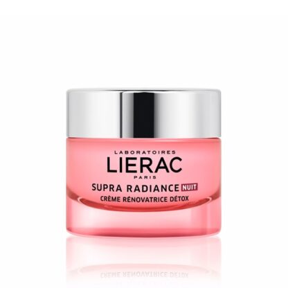 Lierac Supra Radiance Creme Renovador Detox Noite 50ml o supra-detox iluminador.