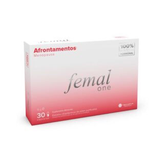 Femal one é um suplemento alimentar contendo Extratos Citoplásmicos de Pólen Purificados e Vitamina E.