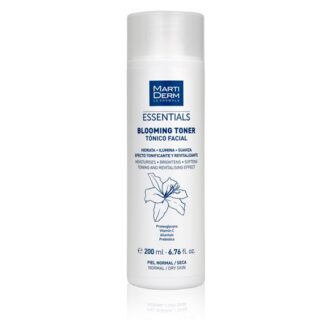 Martiderm Balancing Tónico Pele Normal a Seca 200ml, tónico facial que suaviza, ilumina e hidrata. Elimina as impurezas deixando a pele limpa, suave e revitalizada. Textura fluida.
