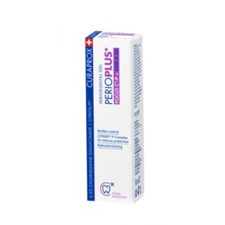 Curaprox Perio Plul Focus 10ml gel periodontal indicado para um tratamento específico das gengivas.