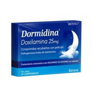 Dormidina 25mg 14 Comprimidos