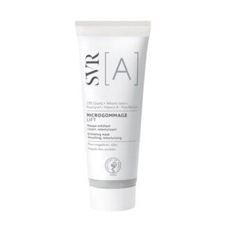 Svr A Microgommage Lift 70gr Máscara esfoliante Suavizante, retexturizante. O cuidado 2 em 1 que faz com que a pele irregular volte ao que era! - Máscara nutritiva e retexturizante - Esfoliante suavizante